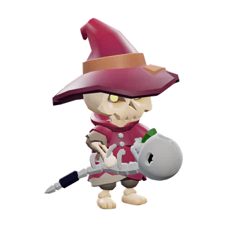 Skelettmagier